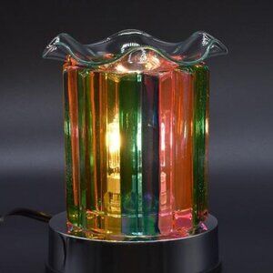 Multi Color Electric Warmer Tart & Oil Warmer  SG-T-0193 Y